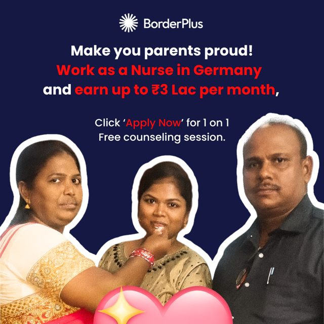 BorderPlus nurse recruitment ad